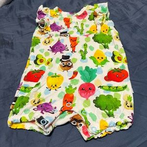 Birdie Bean Cute Vegetable Bodysuit